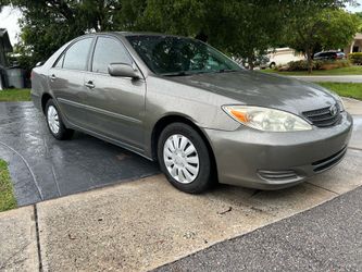 2002 Toyota Camry LE…4 cylinder engine