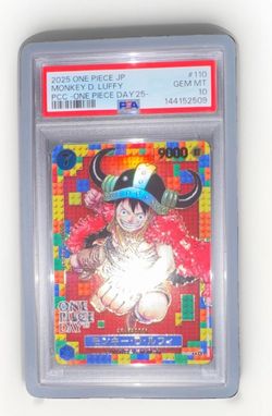One Piece Day 25 Luffy PSA 10
