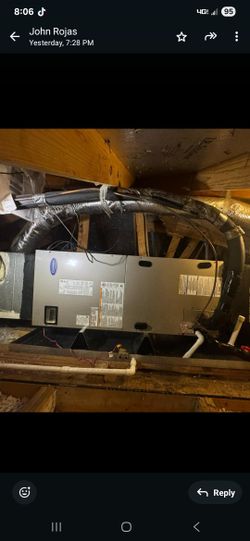 CONDENSER UNIT AND EVAPORATOR COIL $3800