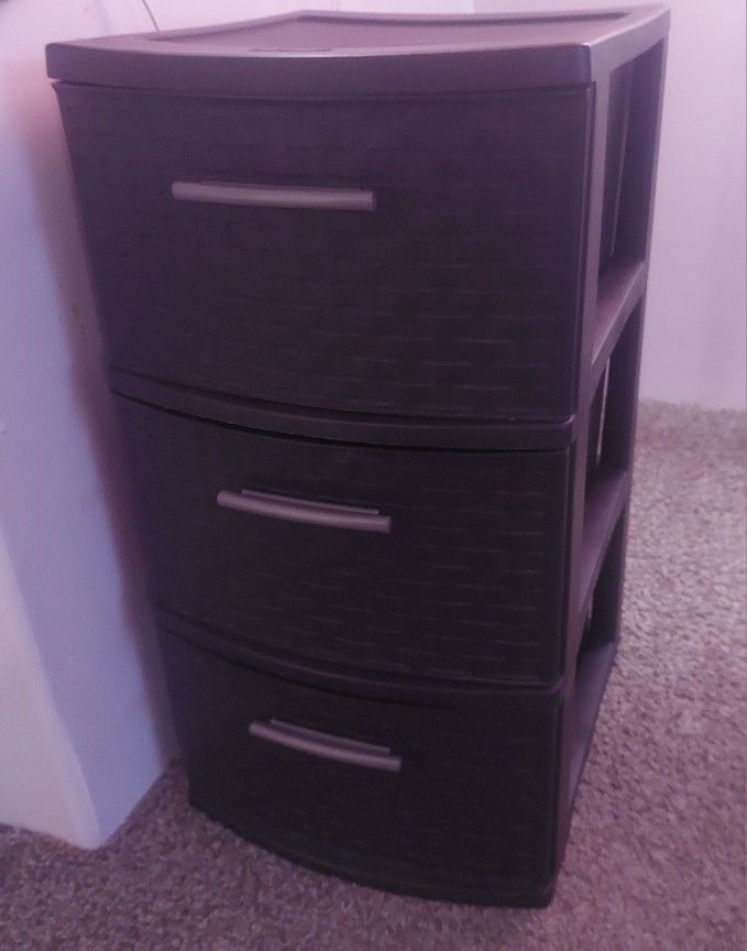 Plastic 3-Drawer