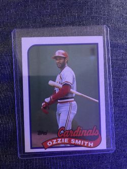 1989 Topps Ozzie Smith Baseball Card 