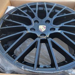 22" New Staggerd PORSCHE PANAMERA / TAYCAN Wheels & New Tires