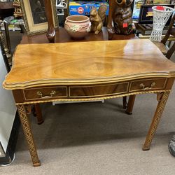 Antique Game Table Desk