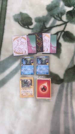 Center Swirl Mimikyu Pokemon card & Other Stuff