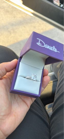 Real silver ring from Daniel’s Jewelrs never used
