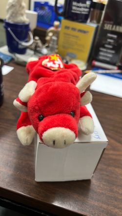 Snort Beanie Baby Ty DOB 5/15/1995