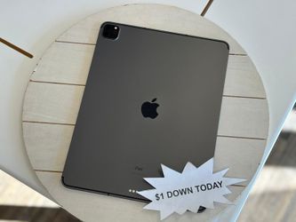 Apple iPad Pro 12.9 6th Gen - Pay $1 Today Only 'Just Ask Us How' 