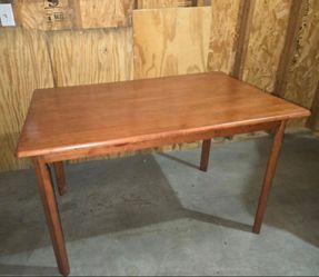 Wood table