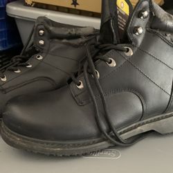 Steel Toe Boots Size 10