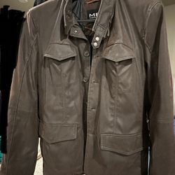 Leather Jacket Brown