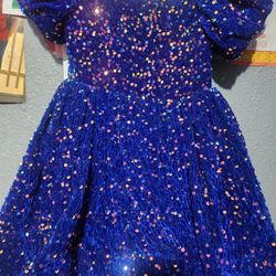 Kids' Sequin  Party Dress