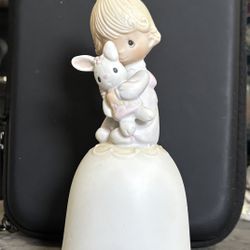 Precious Moments “Jesus Loves Me” Porcelain Bell