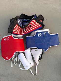 KAT Korea America Taekwondo Gear Set