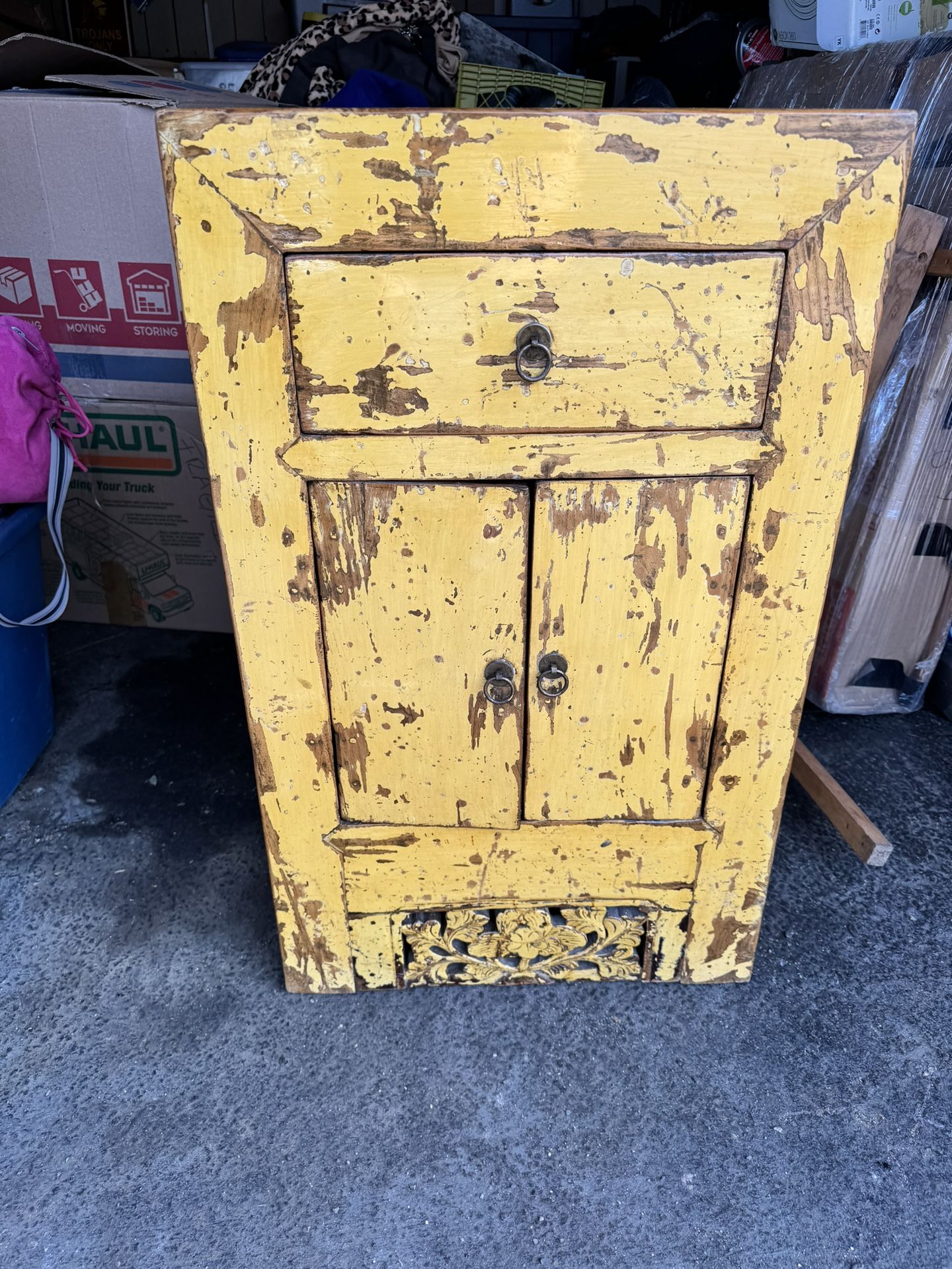 Vintage Wood Cabinet