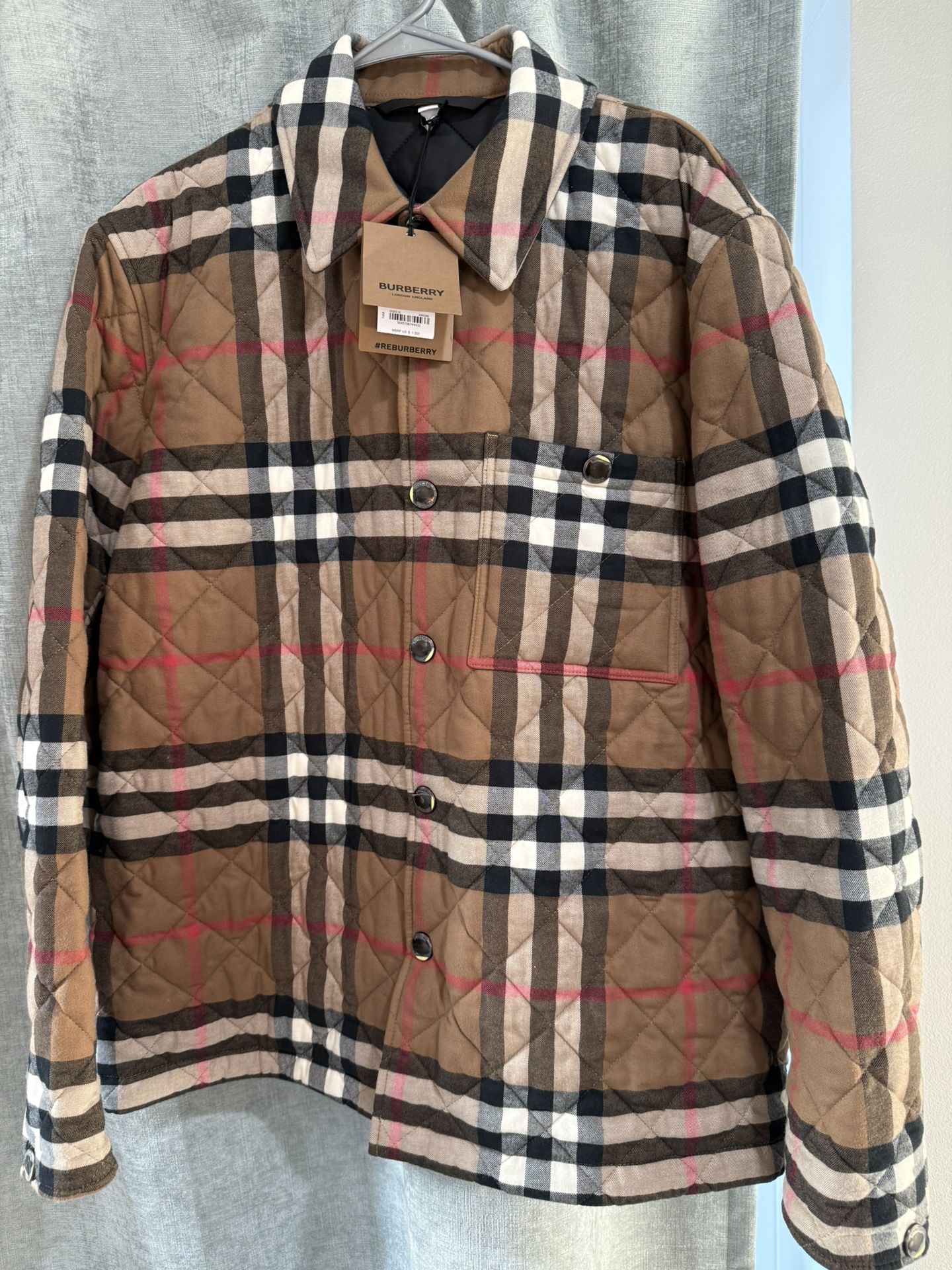 Burberry Men Jacket Size Medium 