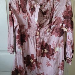Marks & Spencer Floral Tunic - Size M
