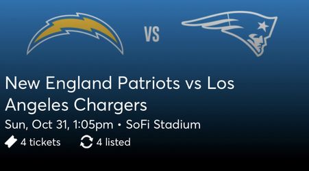 New England Vs Los Angeles Chargers 