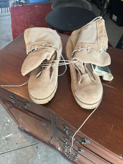 Goretex army boots