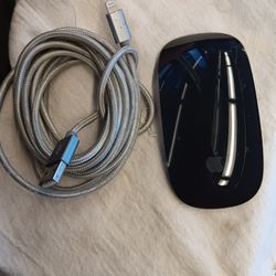 APPLE Magic Mouse With 10 Ft Lightning Charge 