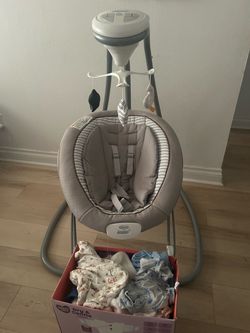 Baby Swing & Clothes