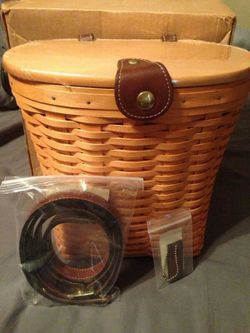 Brand new longaberger saddle