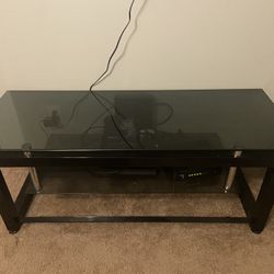 Contemporary TV Stand (Black)