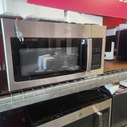 Ge 30 Inch Over The Range Microwave Stainless Steel 