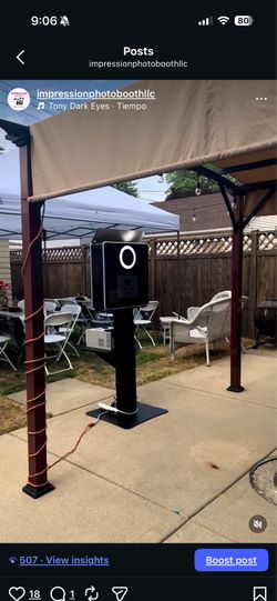 Photo Booth & 360 Octagon Platform