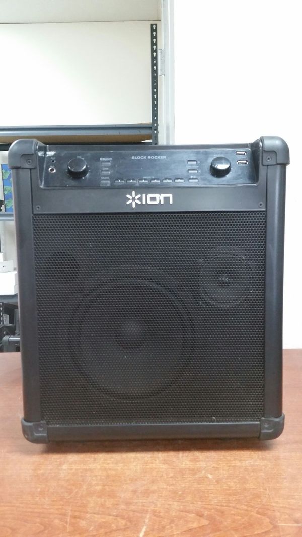 Ion Block Rocker Portable Bluetooth Speaker Ipa76c Spk465 L Cl363 Ion Block Rocker Portable Bluetooth Speaker Ipa76c Spk465 L Cl363 For In Hayward Ca Offerup