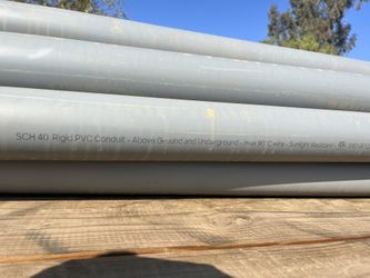4 in. x 10 ft. PVC Schedule 40 Conduit