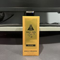 Paco Rabanne One Million Elixir Men Intense Spray, 3.4 oz (100 Ml)