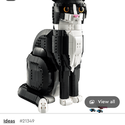 Lego tuxedo cat set OBO
