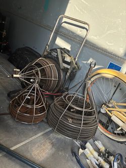 Quadra Plex Drain/Sewer Cleaning Machine system