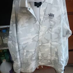 Jacket Vans Size L Men's 