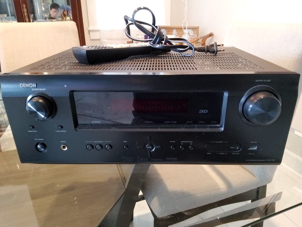 Denon Av Surround Receiver AVR-791