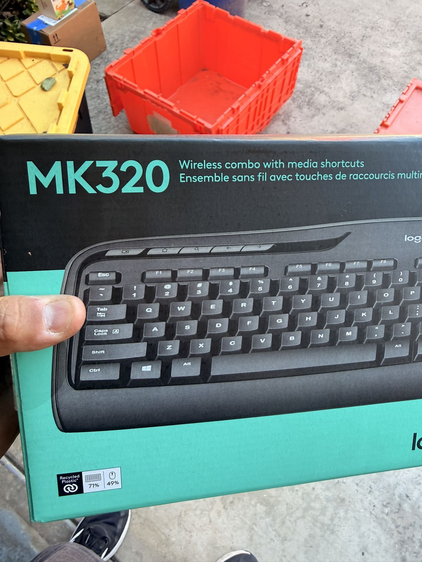 Wireless Keyboard And Mouse Kit