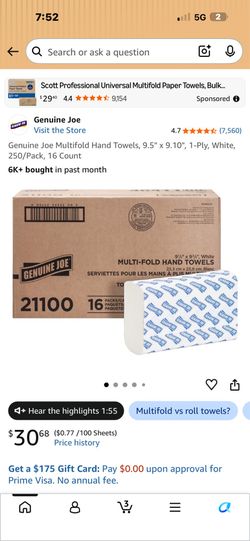 Paper towels