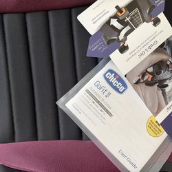 Chicco GoFit Plus Backless Booster Car Seat with Latch Attachment and Quick-Release Latch Removal