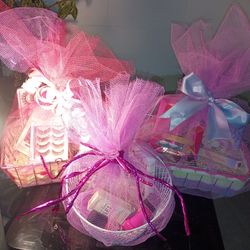 Easter baskets 10$ makeup, eyelashes,nails