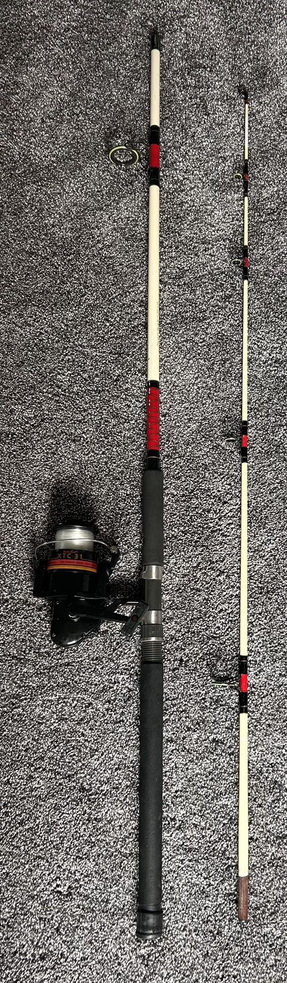 Surf Caster Fishing Rod and Reel