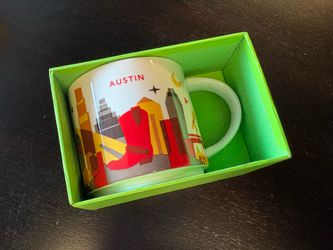 New in Box: Starbucks "You Are Here" Collection Austin Mug