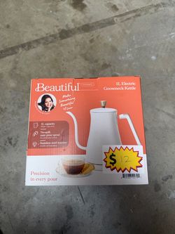 Beautiful 1L Electric Gooseneck Kettle