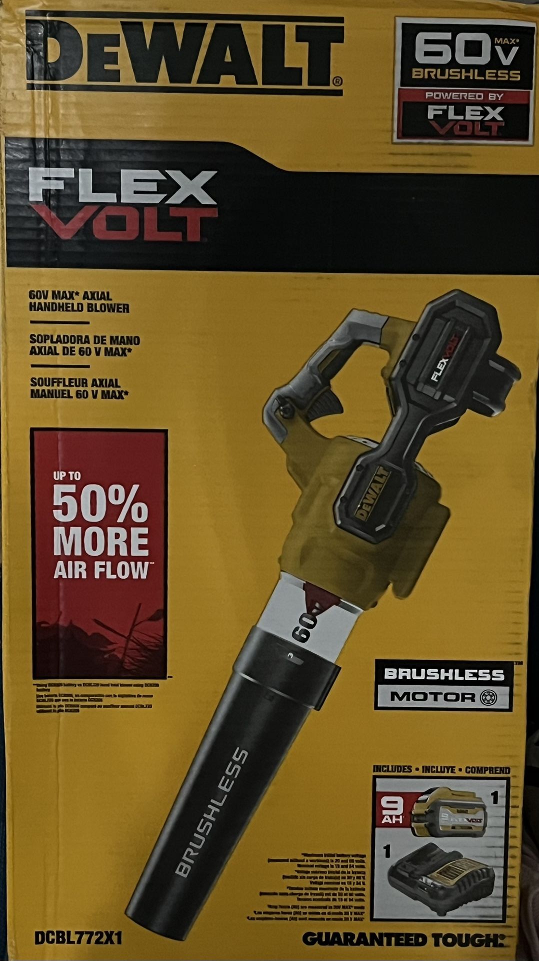 Dewalt 60v Blower … Battery/ Charger Combo