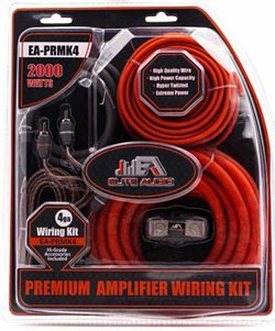 Elite Audio EA-PRMK4 4GA Amplifier Wiring Kit