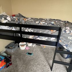Twin Bed with mattress 