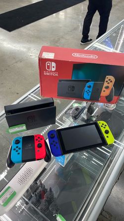 Nintendo Switch Console with Box and Dock