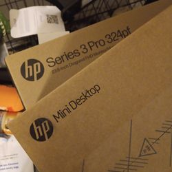 Hp MINI Desktop And Monitor
