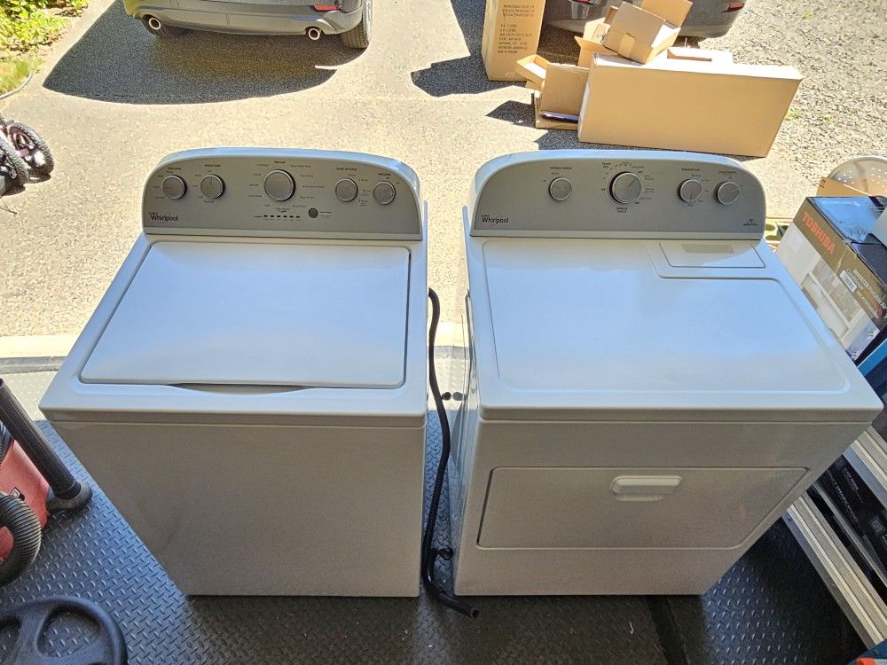 Whirlpool Washer & Dryer
