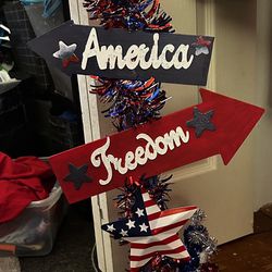 Fourth Of July Decor That Is Homemade