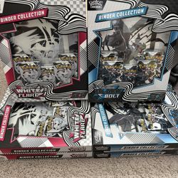 Pokemon Binder Collection Black/white